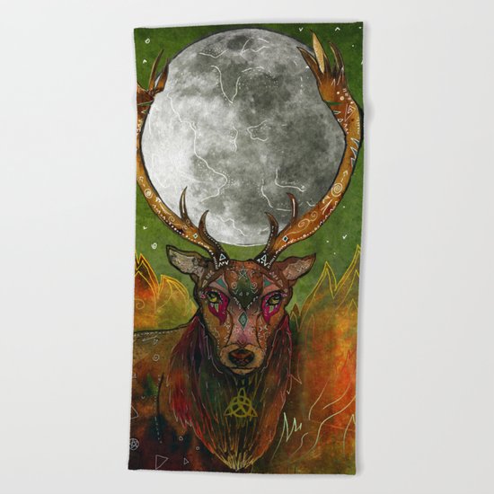 The Sacred Union Beach Towel