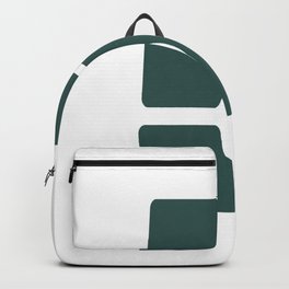 5 (Dark Green & White Number) Backpack