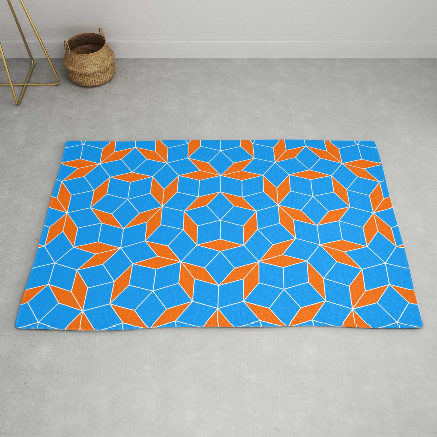 Penrose Tiling Pattern Rug By Constantchaos Society6