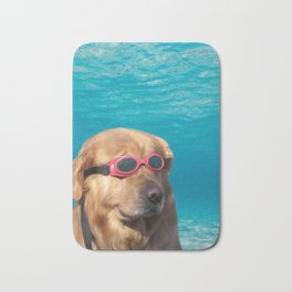 Swimmer Dog Bath Mat | Shibe, Doglover, Cute, Dogs, Graphicdesign, Puppy, Reddit, Twitter, Corgi, Memes 