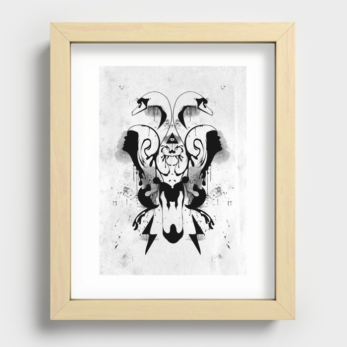 You got the love. Recessed Framed Print