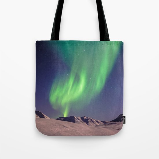 The Northern Lights (Aurora Borealis) Tote Bag