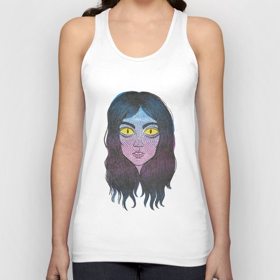Reptile Girl Unisex Tank Top