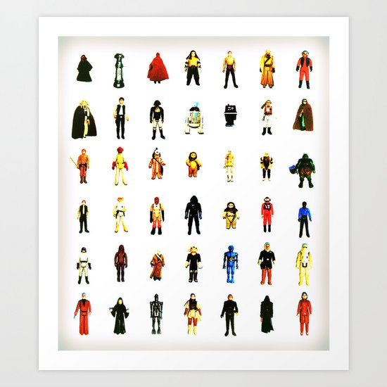 A Long Long Time Ago Art Print