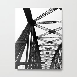 The Brigde Metal Print | Harbour, Digital, Arch, Rivets, Australia, Photo, Architecture, Abstract, Steel, Bridge 