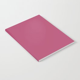 Raspberry Rose Solid Color Notebook