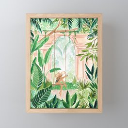 Jungle Swing Framed Mini Art Print