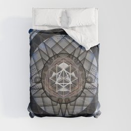 Mastery of the Merkaba Sacred Geometry Meditation Soul Travel Mandala Comforter