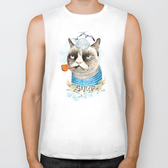 Sailor Cat VIII Biker Tank