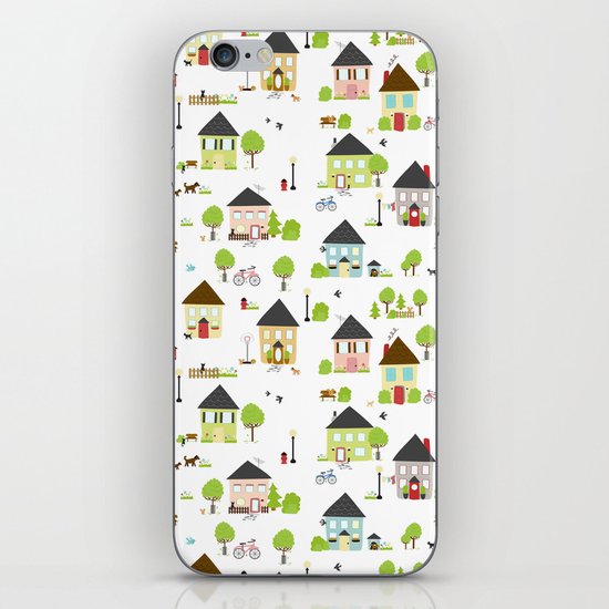 Little Boxes iPhone & iPod Skin