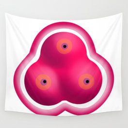 Pink Bloom Wall Tapestry