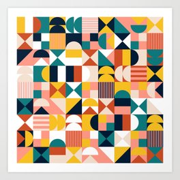 Geometric Art Print