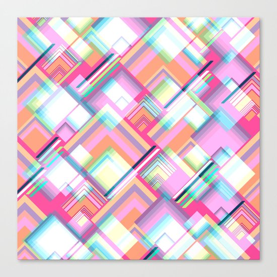 Spectacular geometry Canvas Print