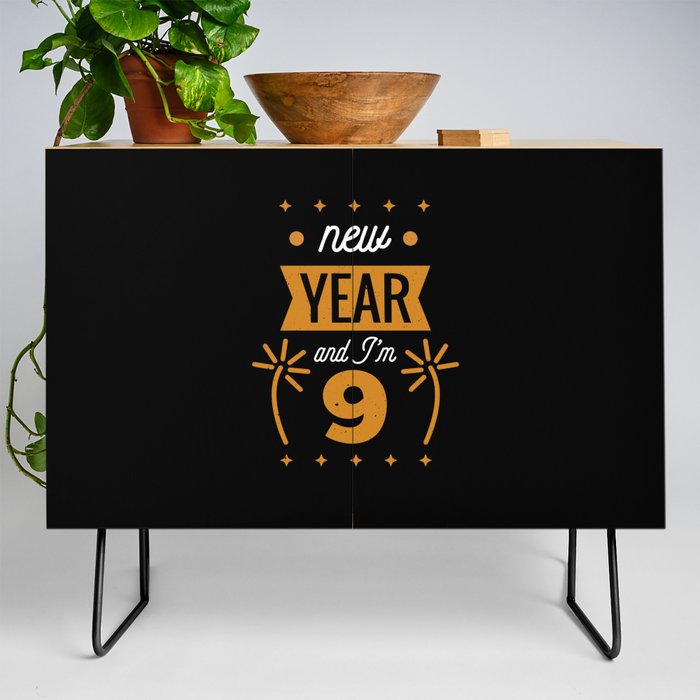 Birth 2022 New Year And 9 Credenza
