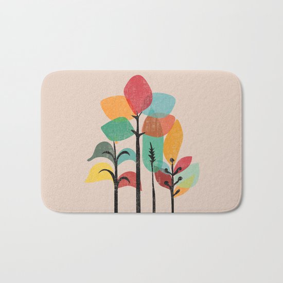 Tropical Groove Bath Mat