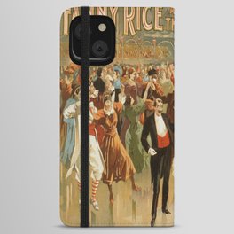 Vintage poster - Fanny Rice at the French iPhone Wallet Case