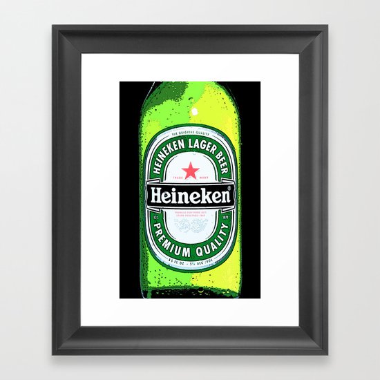 HEINEKEN for IPhone Framed Art Print