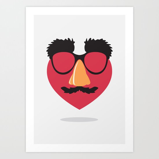 Love in Disguise Art Print