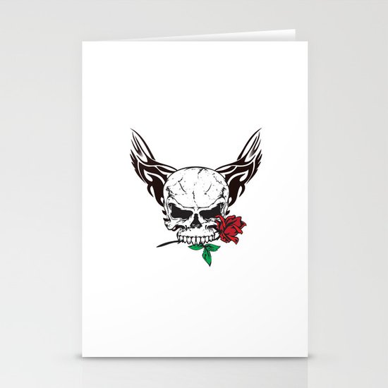 skull II Stationery Cards