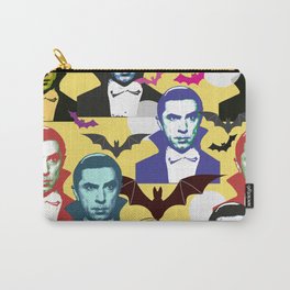 Children of the Night (Bela Lugosi) Carry-All Pouch | Actor, Red, Typography, Vector, Belalugosi, Graphicdesign, Vintage, Nostalgia, Pop Art, Purple 