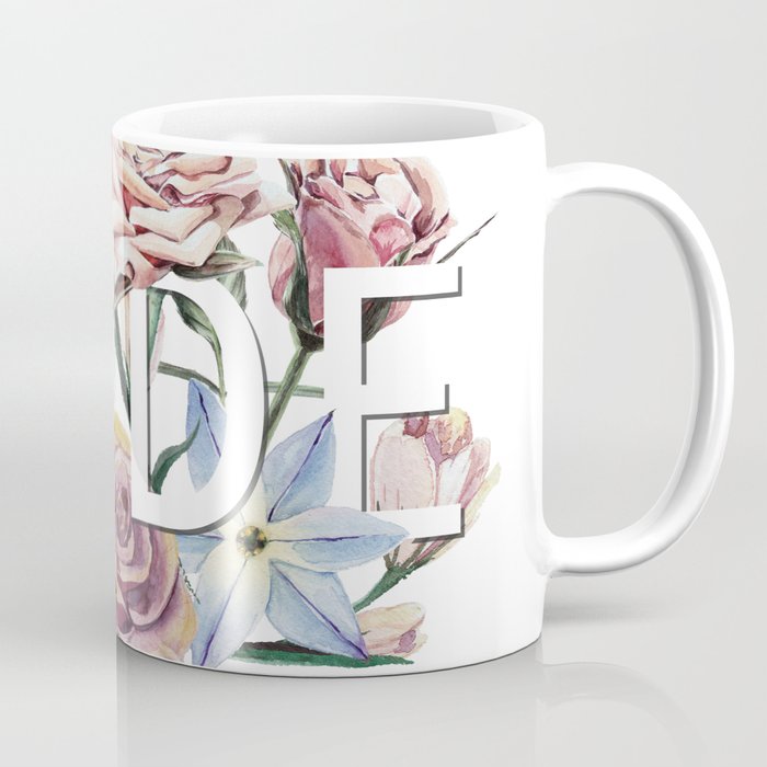 Floral Rude Coffee Mug