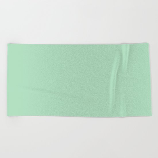 Sea Green Beach Towel