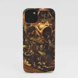 Insight Into Hell By Hieronymus Bosch iPhone Case