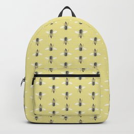 Bees Knees Backpack | Pattern, Insect, Wasp, Spring, Farmhouse, Farm, Watercolor, Yellow, Summer, Beekeeper 