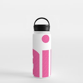 love is in the air pink Water Bottle