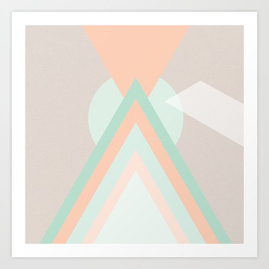 Icosahedron Art Print