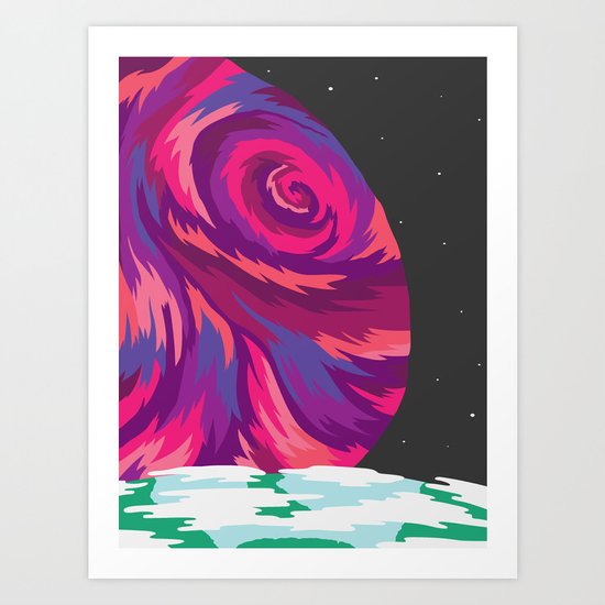 New Moon Art Print