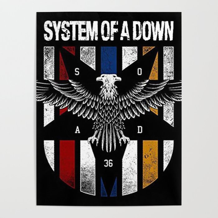 system of a down album 2022 Katrina3 Poster by baker32 Society6