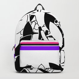 Ulu with 2 stripes Backpack | Digital, Ulo, Greenland, Pattern, Ulu, Inuit, Stripes, Graphicdesign, Arctic 