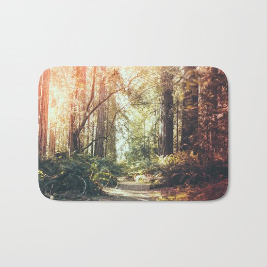 Beautiful California Redwoods Bath Mat
