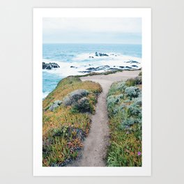 The Path to the Ocean Art Print