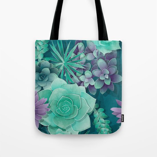 Succulent Love I Tote Bag