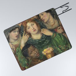 Dante Gabriel Rossetti - The Beloved (The Bride) Picnic Blanket