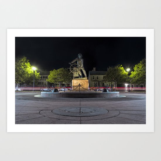 Fisherman's Memorial Art Print