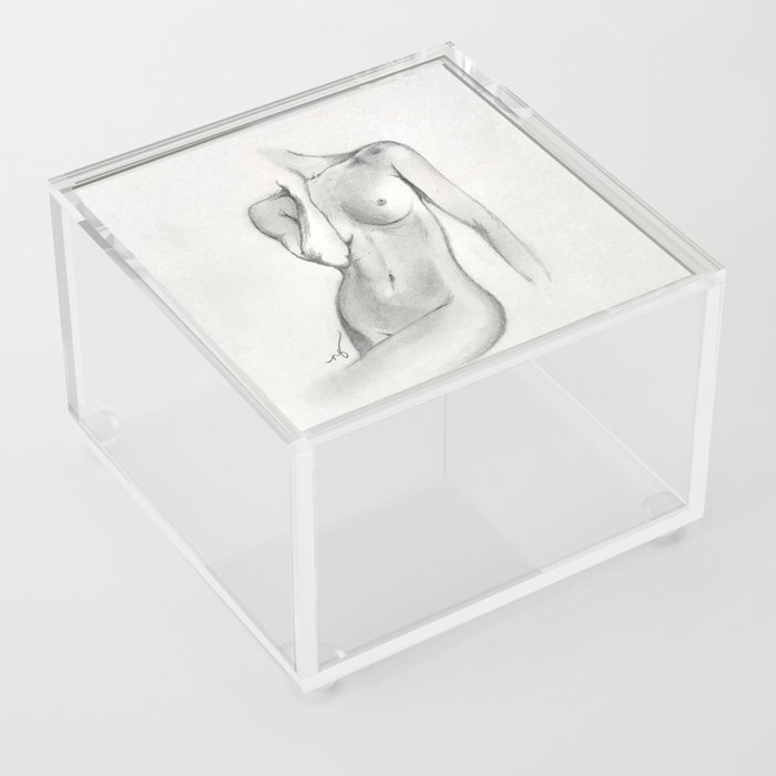 Nude Acrylic Box