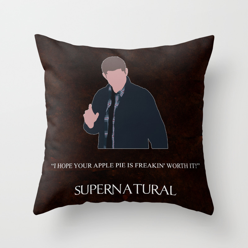 great Supernatural Dean Pillow Case 16" x 24" Cushion Cover