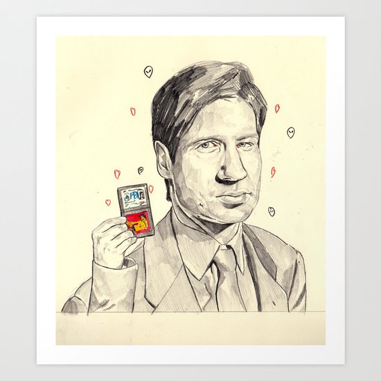 Mulder Art Print
