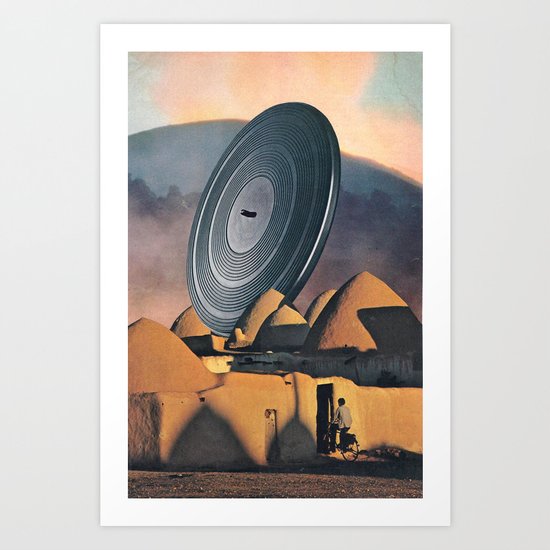 putas y verde Art Print