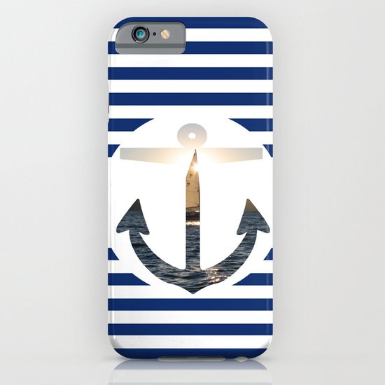 Nautical Anchor iPhone & iPod Case