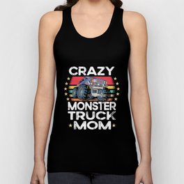 Crazy Monster truck Mom  Tank Top