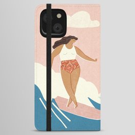 Party wave iPhone Wallet Case