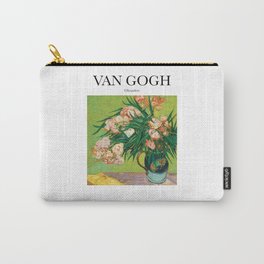 Van Gogh - Oleanders Carry-All Pouch | Painting, Paint, Painter, Famous, Art, Oil, Digital, Flowers, Flower, Artist 