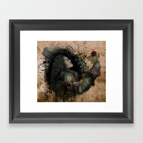 Knight of the Rose Framed Art Print