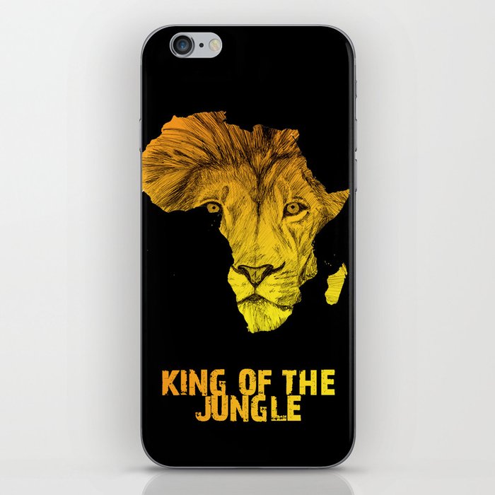 King Of The Jungle! iPhone Skin