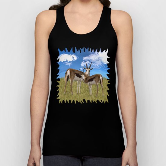 Grazing Gazelles Unisex Tank Top