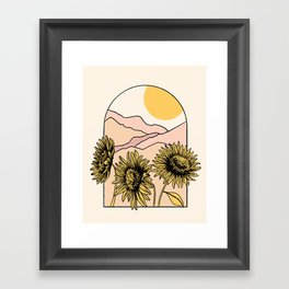 Desert Calling Framed Art Print